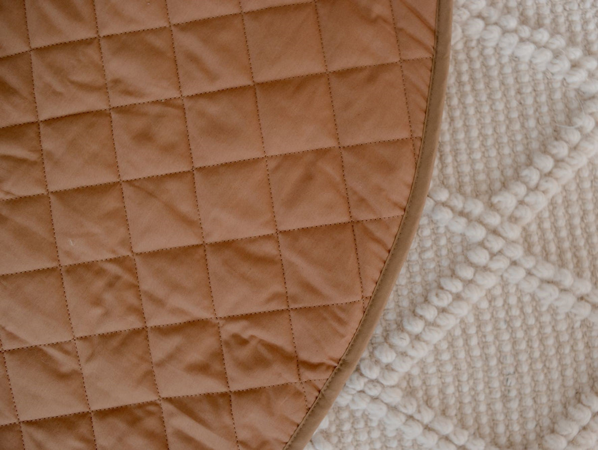 Bambella Designs Padded Waterproof Play Mat | Chestnut