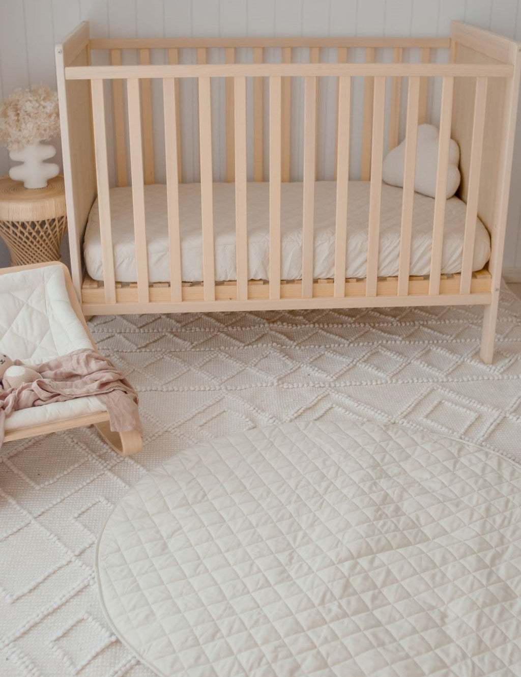 Bambella Designs Padded Waterproof Play Mat | Oat