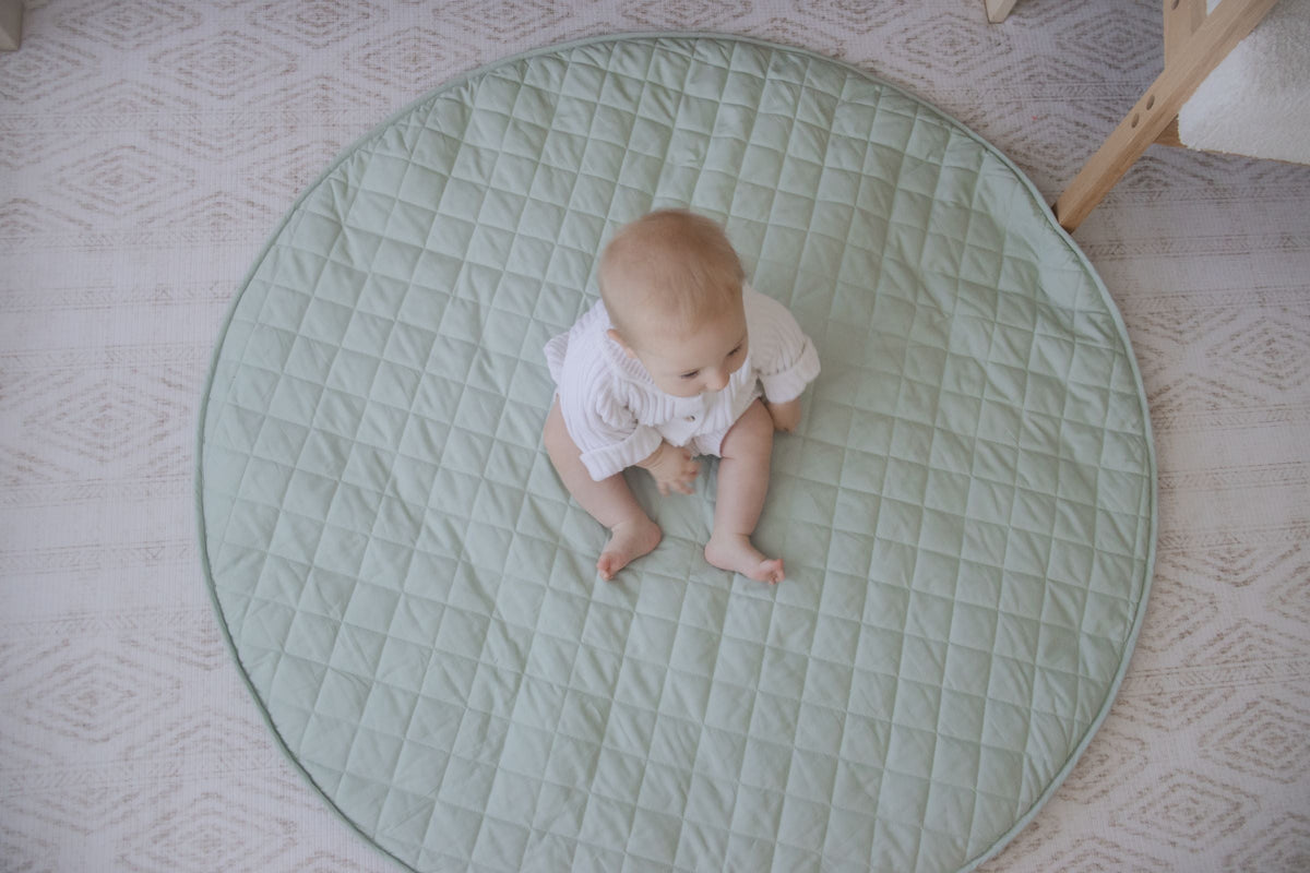 Bambella Padded Waterproof Play Mat | Fern
