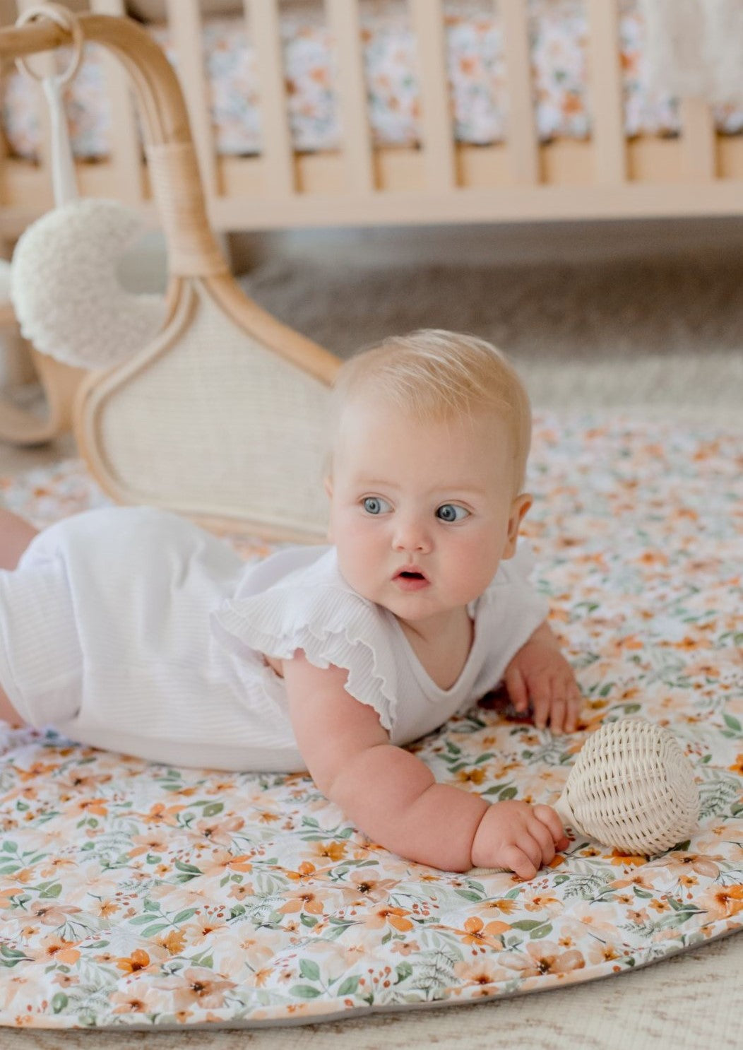 Bambella Padded Waterproof Play Mat | Bloom