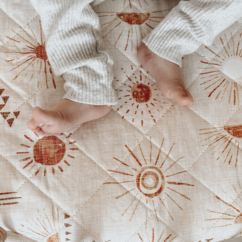 Bambella Designs Padded Waterproof Play Mat | Bohemian Sunshine