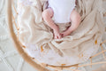 Bambella Bamboo Cotton Muslin Swaddle Wrap - Vanilla